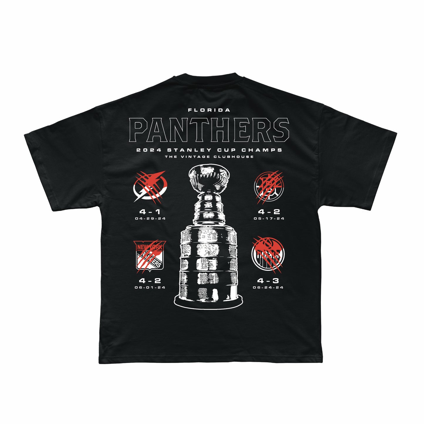 2024 “Rats Revenge” Florida Panthers Championship Tour Shirt - Limited Edition